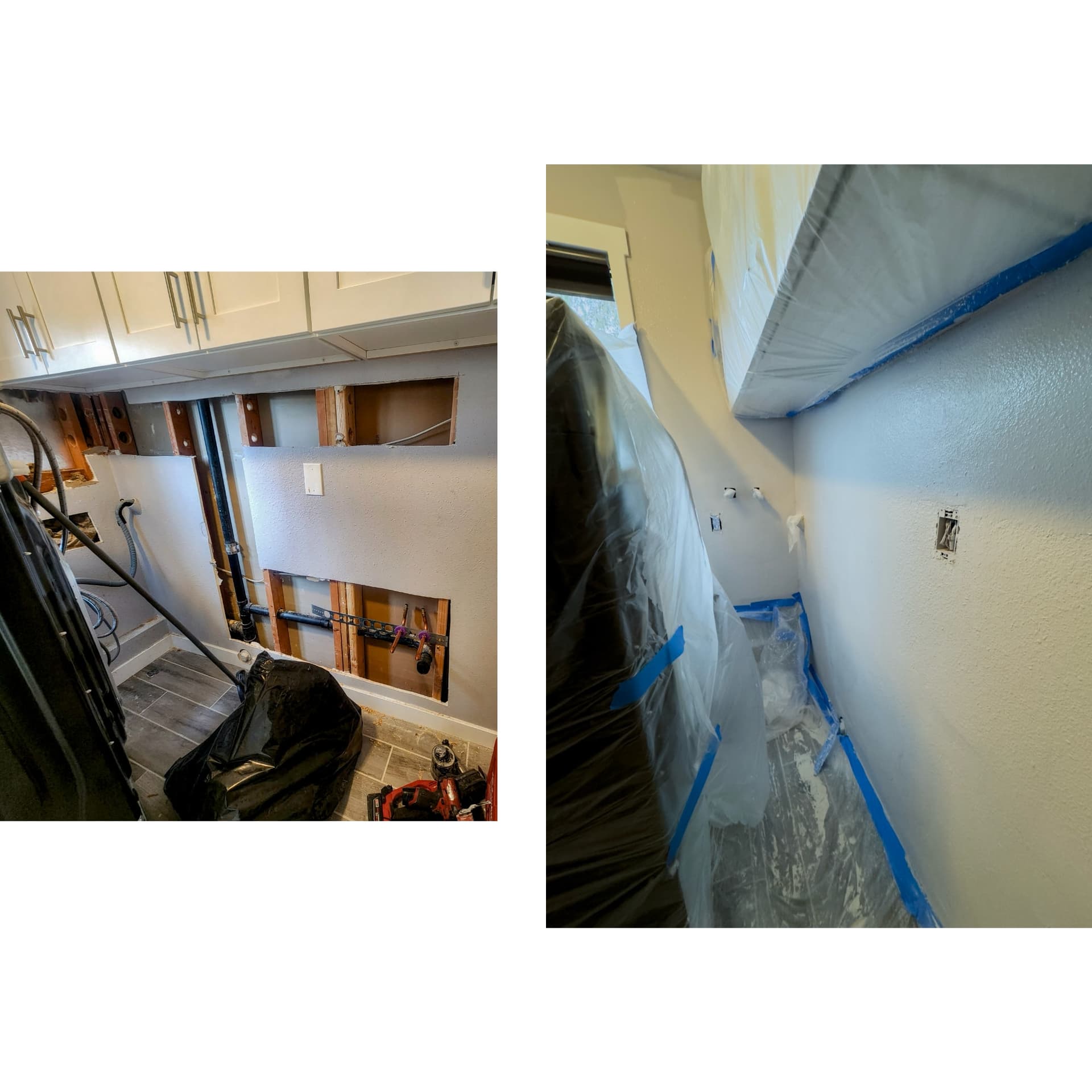 Interior painting work by Artanov Construction